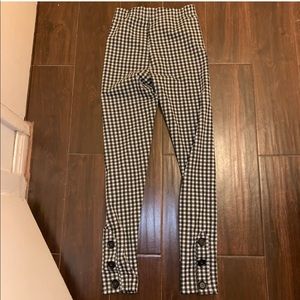 Gingham pants